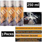 3X Rapide Copper Grease 250ml Spray Paint